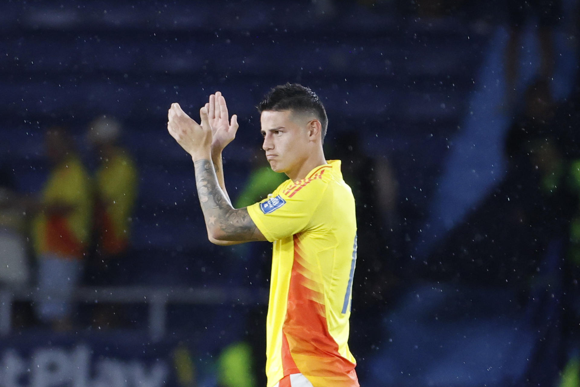 James Rodríguez, el máximo goleador histórico de Colombia en las Eliminatorias