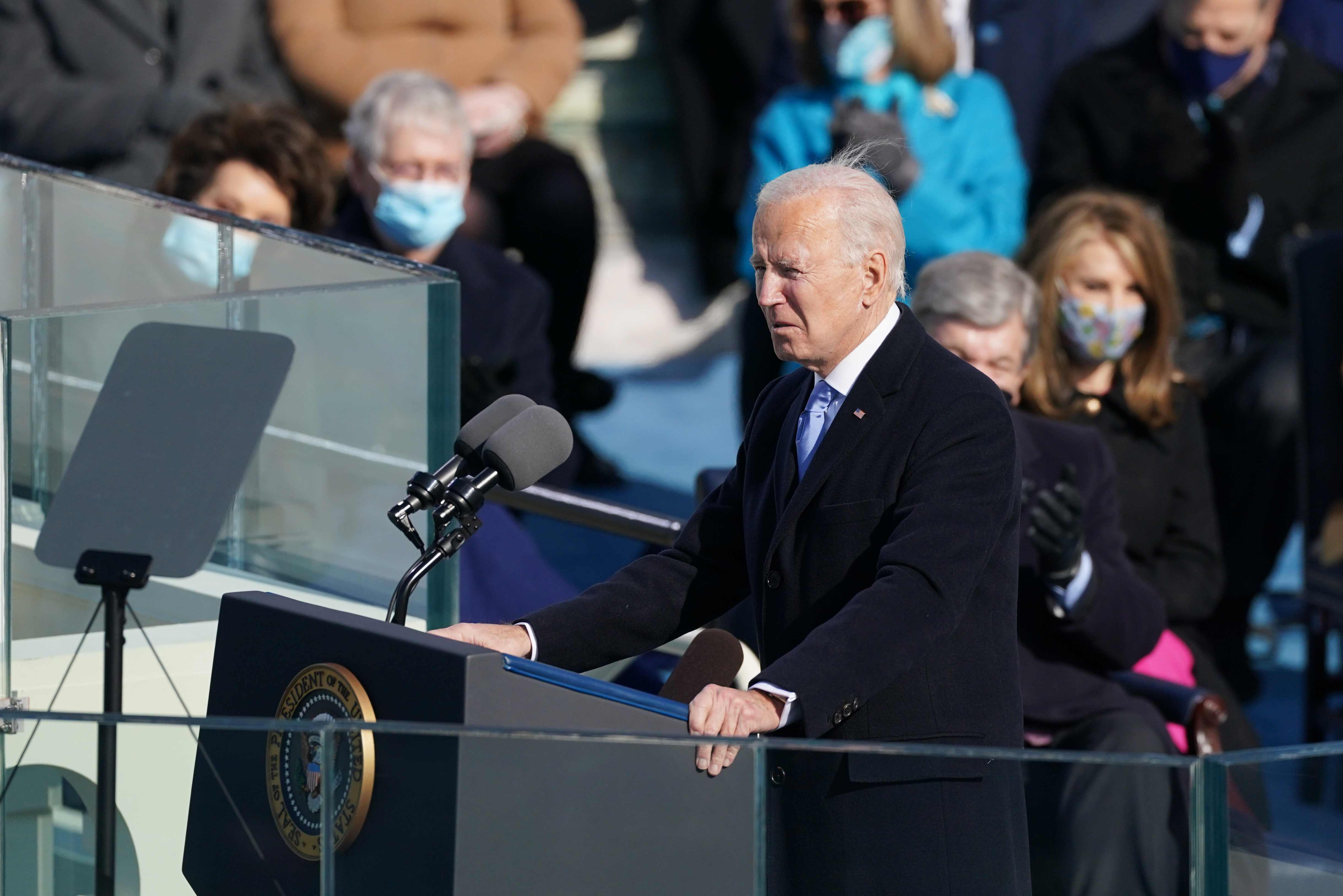 Las frases más conmovedoras del discurso de Joe Biden como presidente de EE. UU.