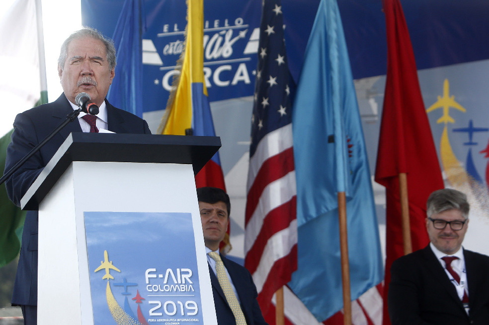 Ministro de Defensa, Guillermo Botero. Imagen de EFE
