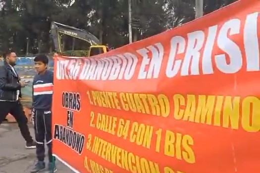 La razón de los bloqueos en Usme que pusieron a caminar a los bogotanos en el sur