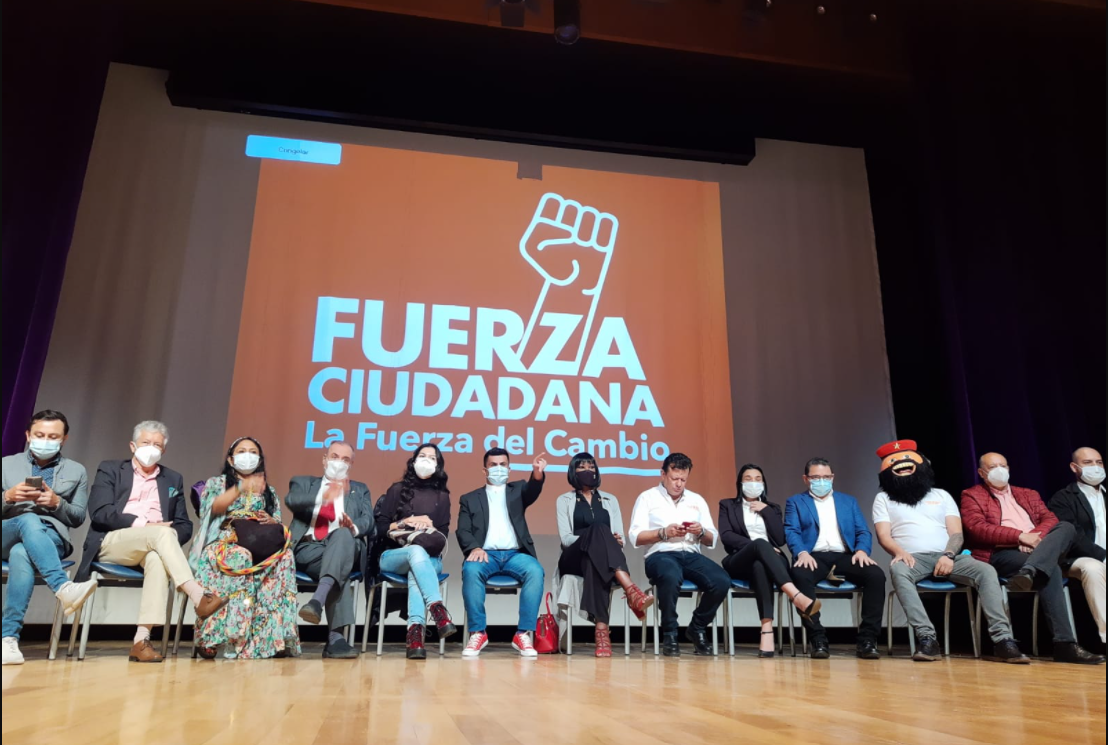 Elecciones 2022: Fuerza Ciudadana arrancó recolección de firmas en nueve ciudades