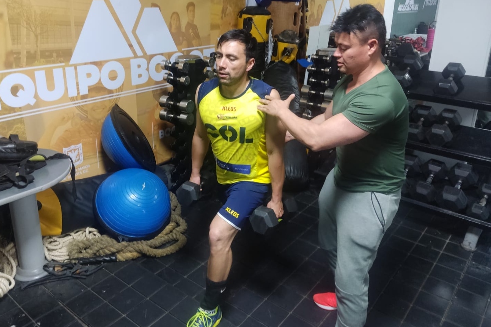 Fredy García, preparador físico 2
