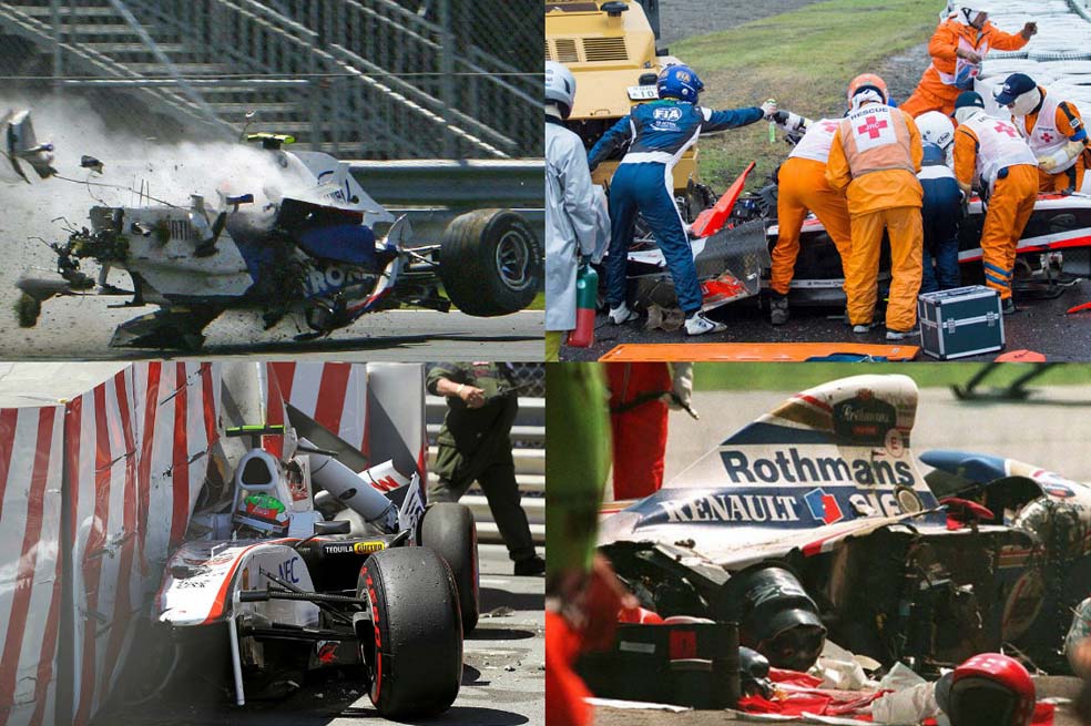 Accidentes más impactantes en la F1