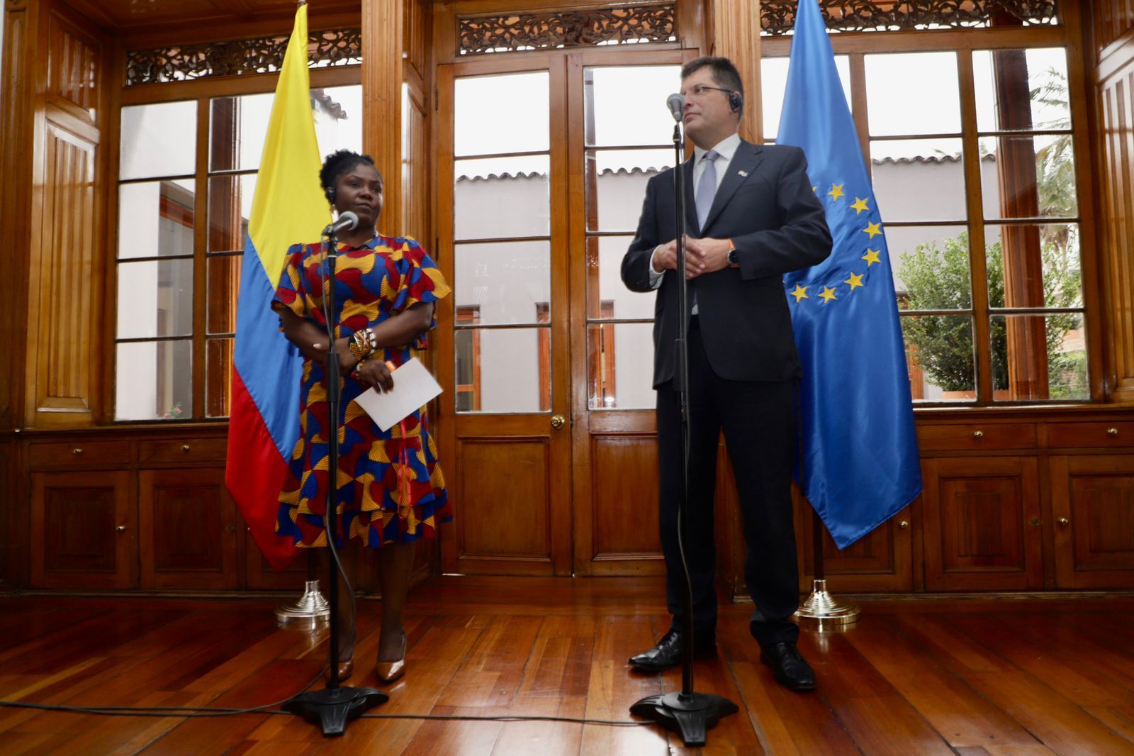 Vicepresidenta Francia Márquez y UE acordaron mayor ayuda para crisis humanitaria