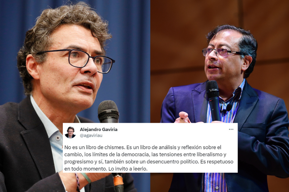 “No es un libro de chismes”: Gaviria responde a controversia por su libro sobre Petro