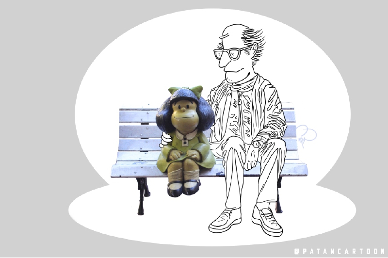Murió Quino, el creador de Mafalda