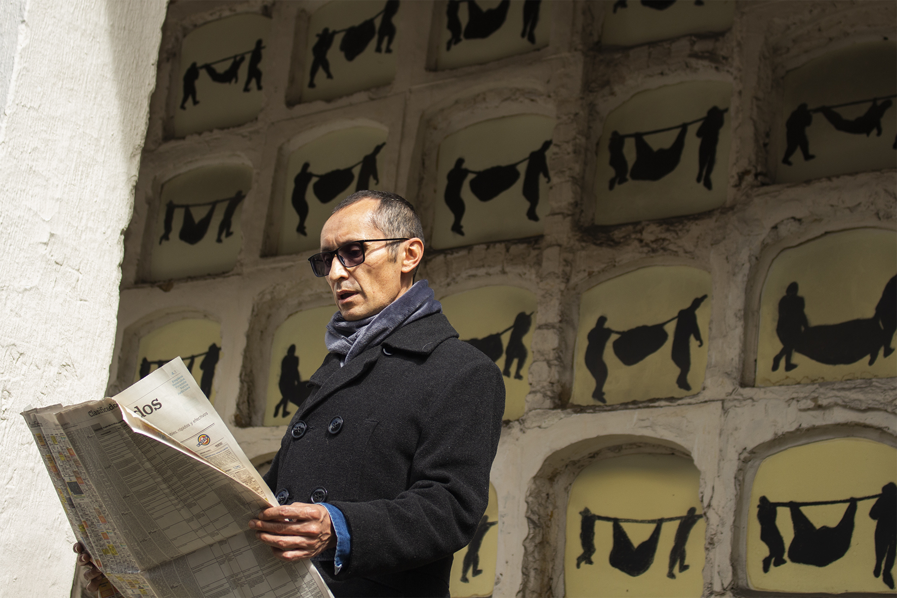 En los Columbarios reposa la obra pictórica de la artista Beatriz González
