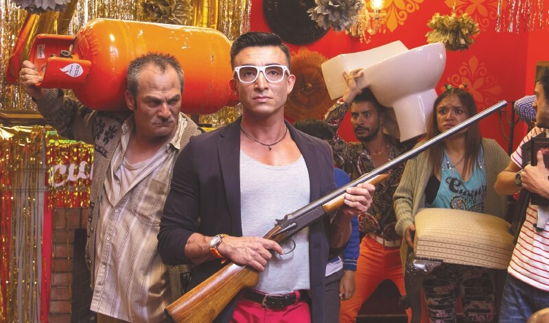 El actor Francisco Bolívar interpreta a Robert en “La pachanga”. / Cortesía