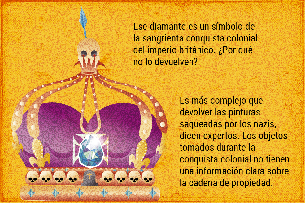 La sangrieta historia del diamante más grande de la corona británica.