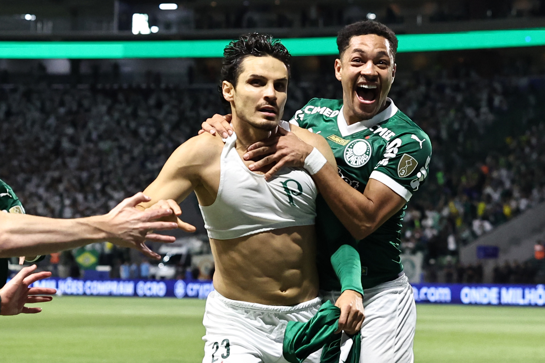 Palmeiras firmó una remontada histórica y avanzó a la final de la Libertadores: vea los goles