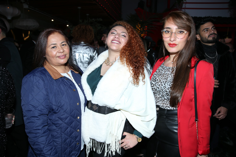 Patricia Lagos, Luisa Restrepo y Laura Velandia