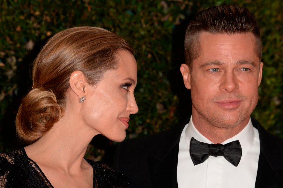 Angelina Jolie y Brad Pitt.