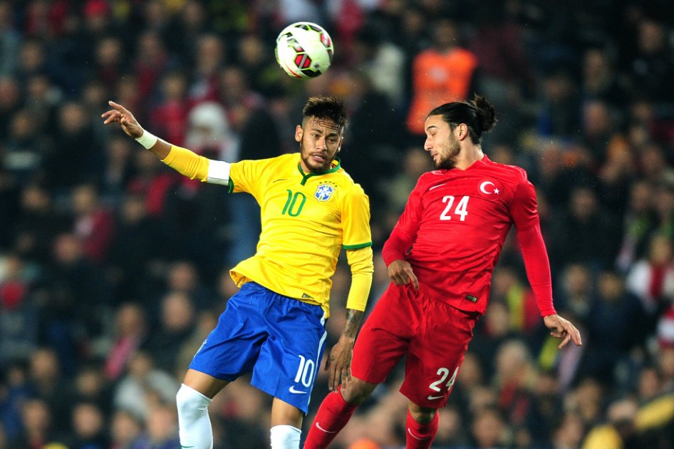 Con gran actuación de Neymar, Brasil goleó 4- 0 a Turquía