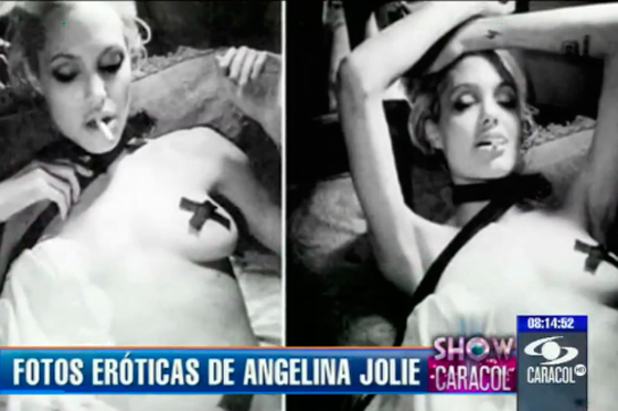 Las fotos de Angelina Jolie que Brad Pitt quería ocultar