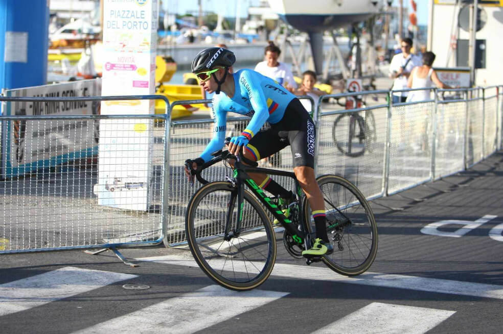 Andrés Camilo Ardila ganó la cuarta etapa del Giro de Italia Sub-23