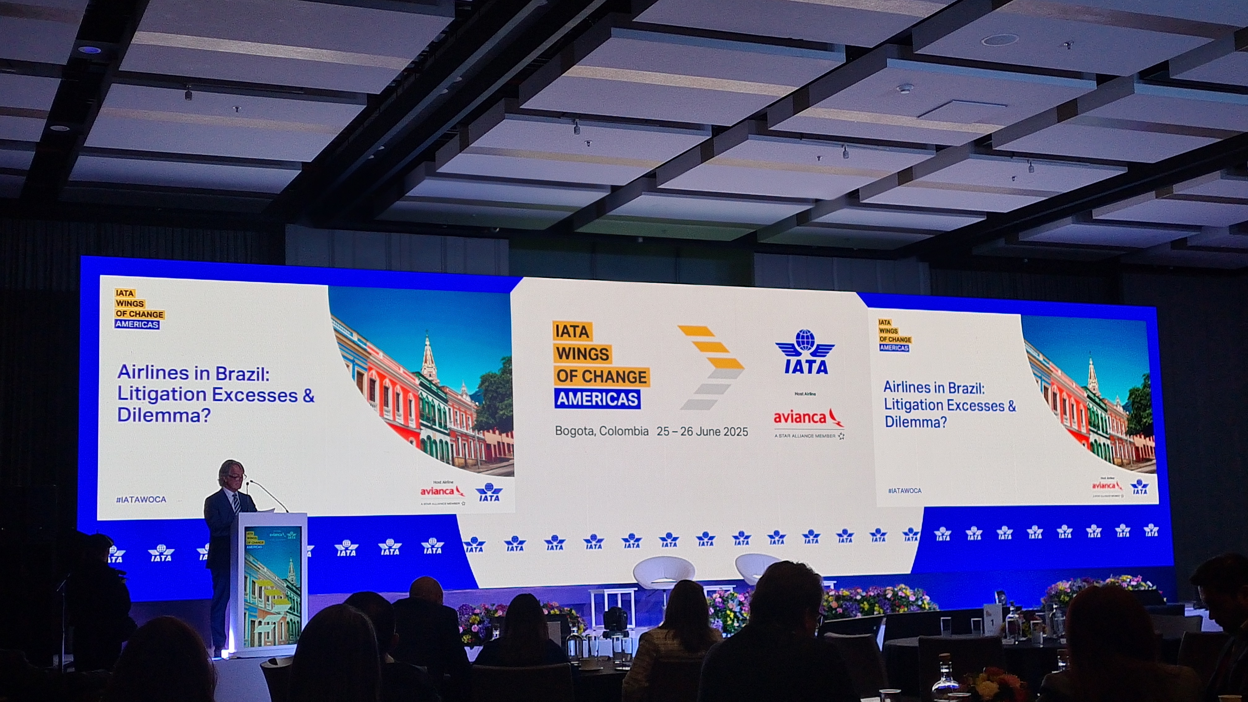 Foro IATA en Bogotá.