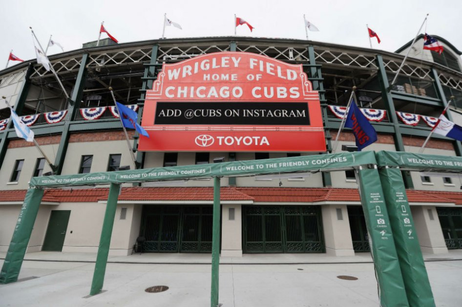 Wrigley Field, casa de los Cachorros de Chicago. Foto: AFP