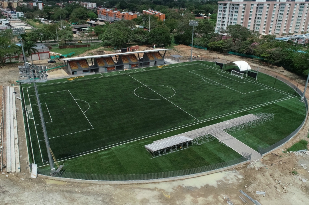 Estadio alterno de fútbol.Cortesía Alcaldía de IbaguéHay un dinero que el Gobierno Nacional se comprometió en girar, ¿por qué no lo ha hecho?