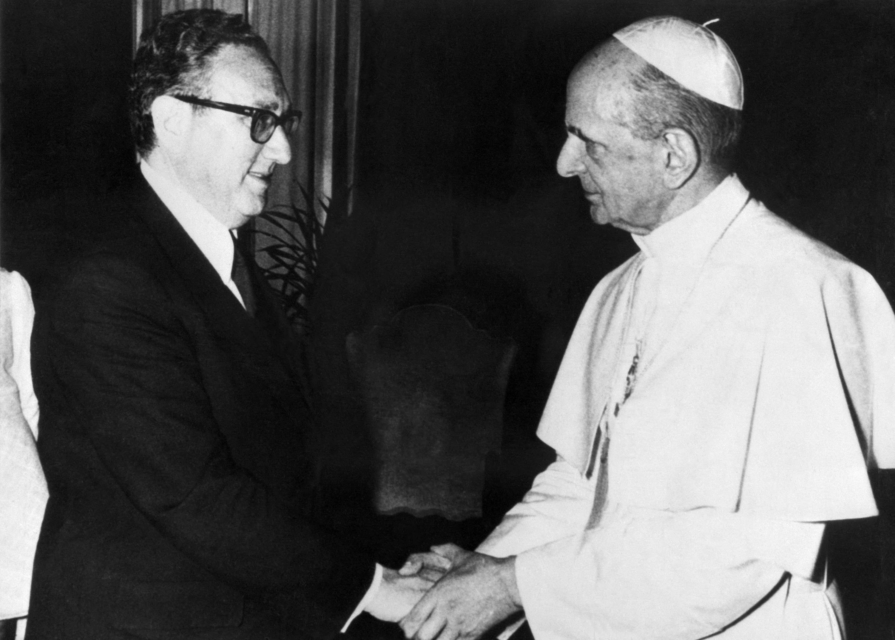 Henry Kissinger y personalidades del mundo