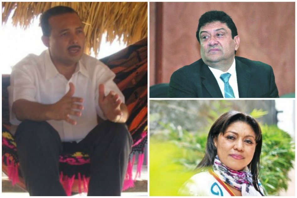 Wílmer González Brito, Kiko Gómez y Oneida pinto ahn sido gobernadores de La Guajira y, todos, han tenido líos con la justicia. / Foto: Archivo