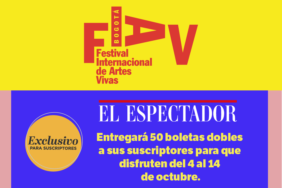 El Espectador entrega 50 boletas dobles a sus suscriptores para el FIAV Bogotá