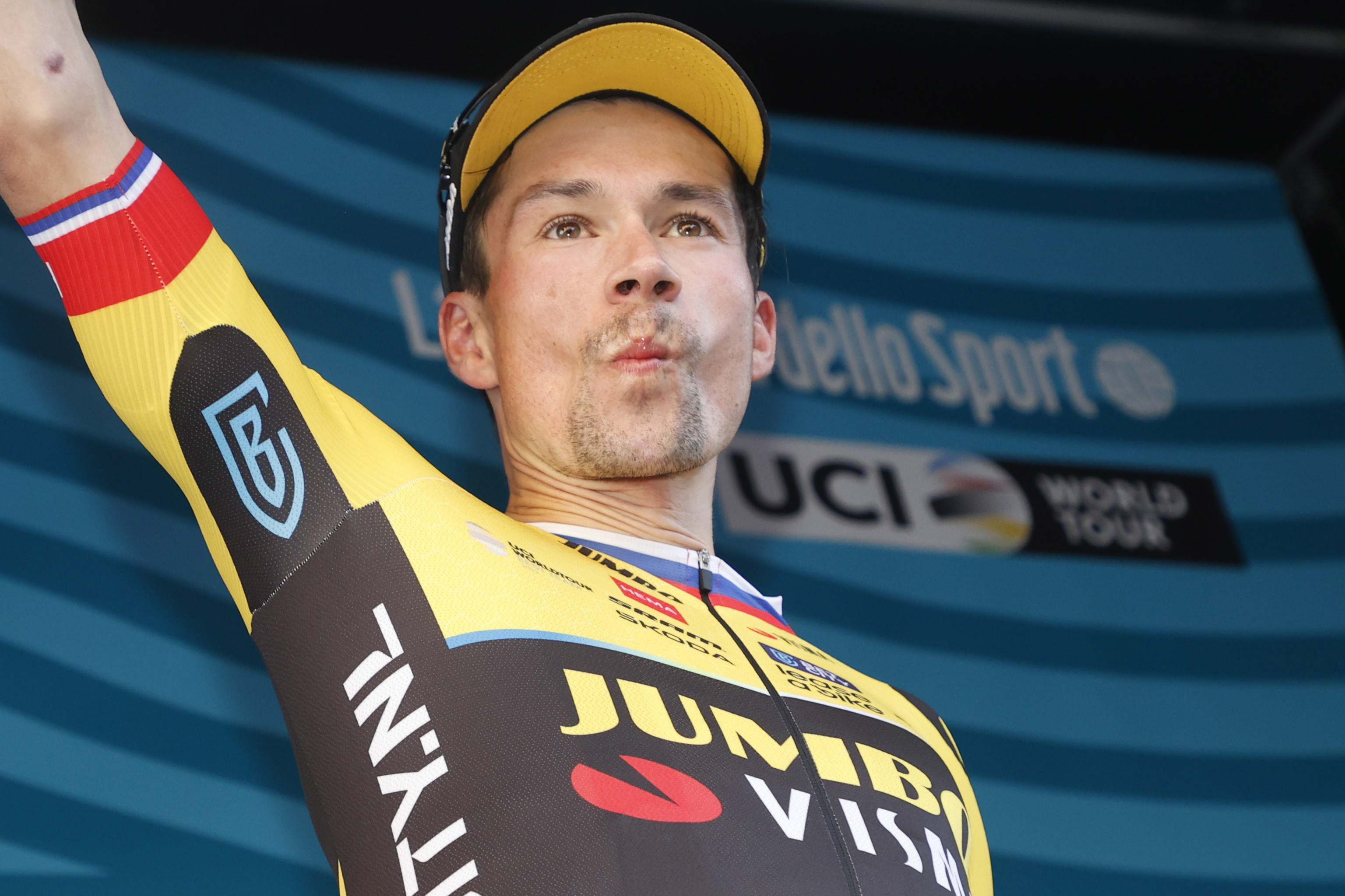 Roglic quedó campeón en la Tirreno Adriático y ya piensa en el Giro de Italia