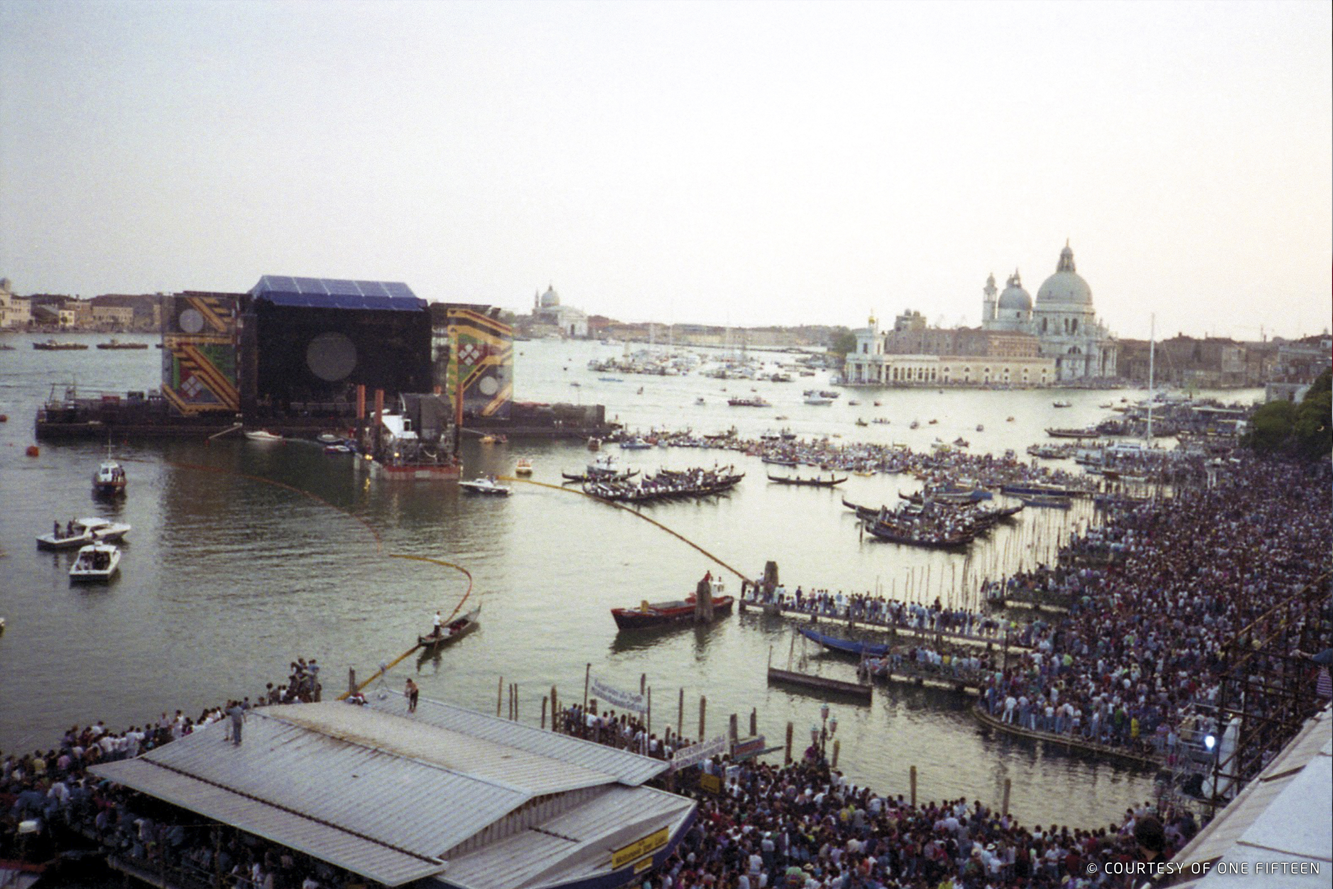 Reviva el concierto que Pink Floyd ofreció en Venecia en 1989