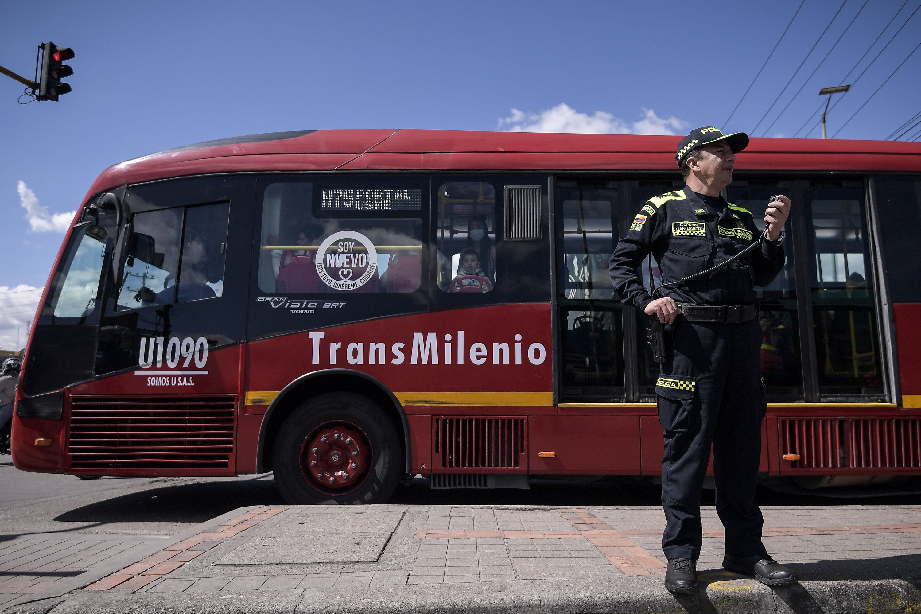 Protestas en Transmilenio por aumento de tarifas