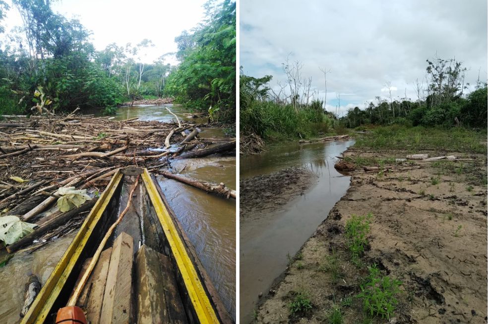La situación en el río Salaquí  atenta contra los derechos a la salud, la movilidad y la alimentación de las comunidades del Bajo Atrato.
