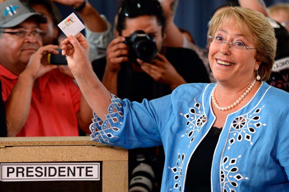 Michelle Bachelet.