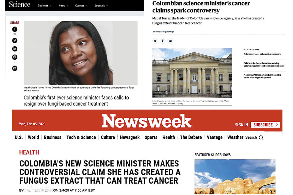 Ministra de Ciencia, una polémica más allá de Colombia