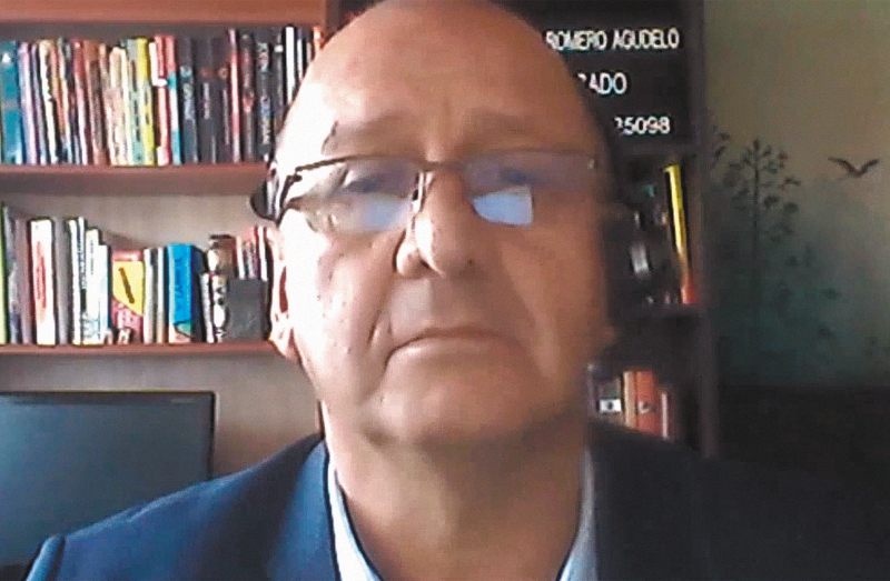 Héctor Romero, antiguo abogado de Juan Guillermo Monsalve y Deyanira Gómez.