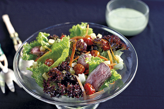 Receta del día: Ensalada de carne