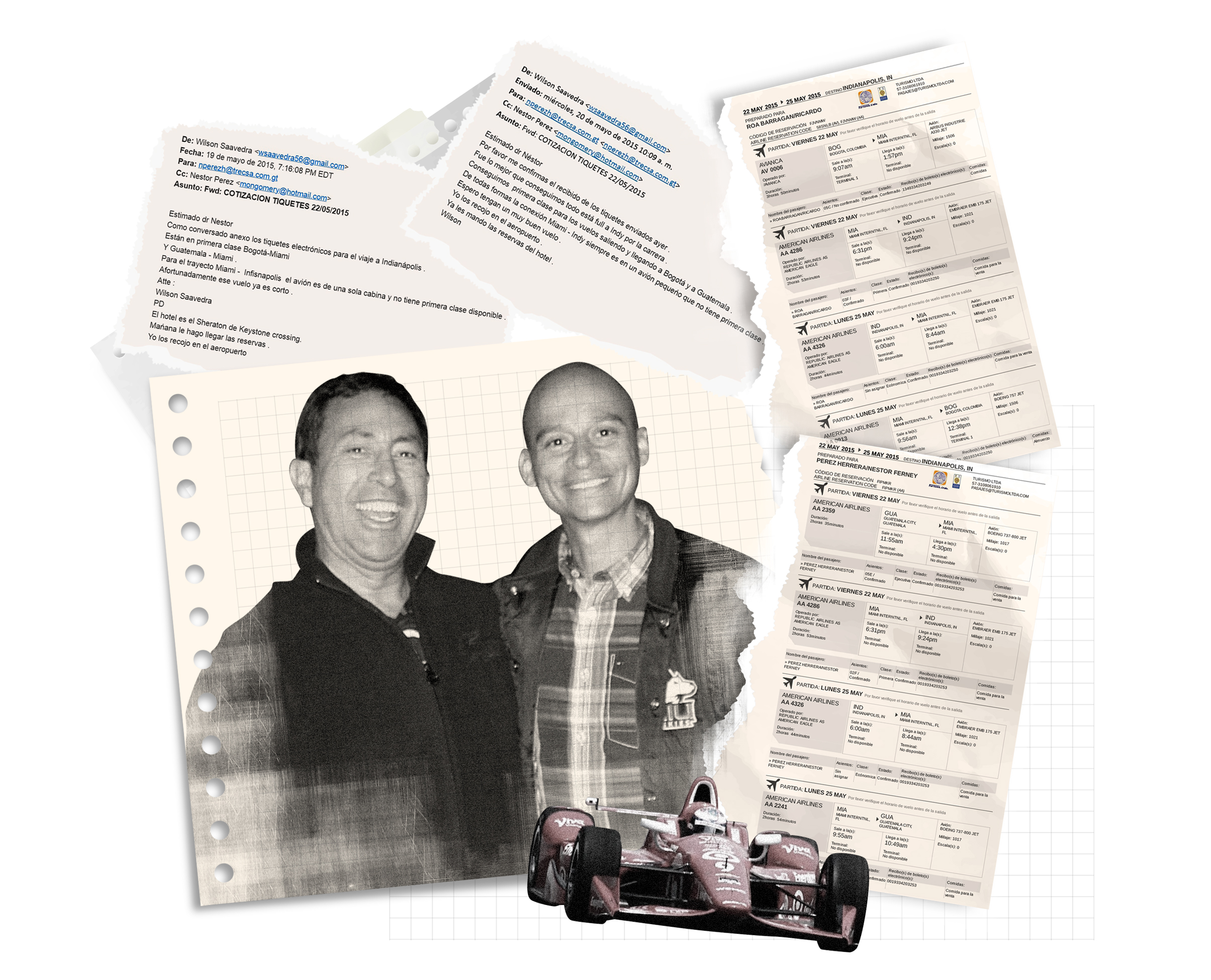 Ricardo Roa y Néstor Ferney Pérez