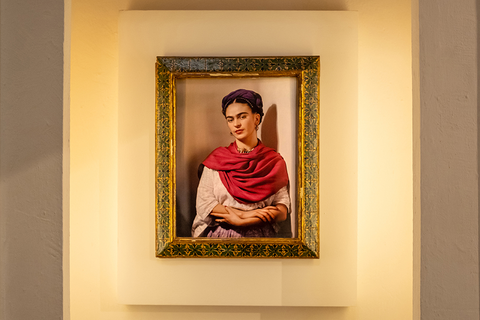 MEXICO CITY, MEXICO - JANUARY 17: Inside the Casa Azul, or Blue House, in Mexico City, the museum dedicated to artist Frida Kahlo on January 17, 2019 in Mexico City, Mexico. (Photo by Andrew Hasson/Getty Images)