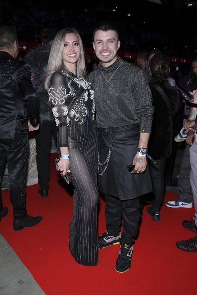Gabriela Arriaga y Dennis Fernando