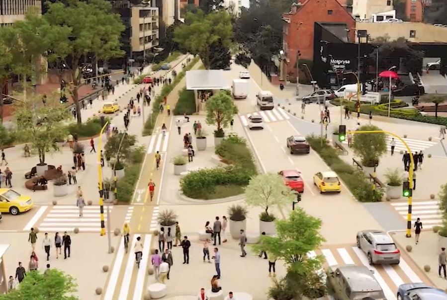 Firman contratos para construcción del Corredor Verde de la séptima, esto dijo el IDU