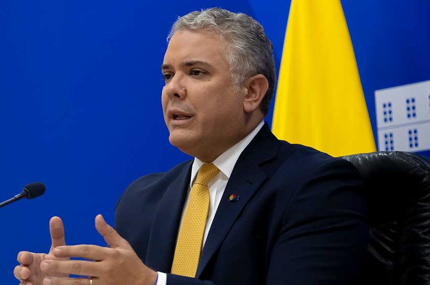 Colombia apunta a crecer más de 5% en 2022, dice Duque