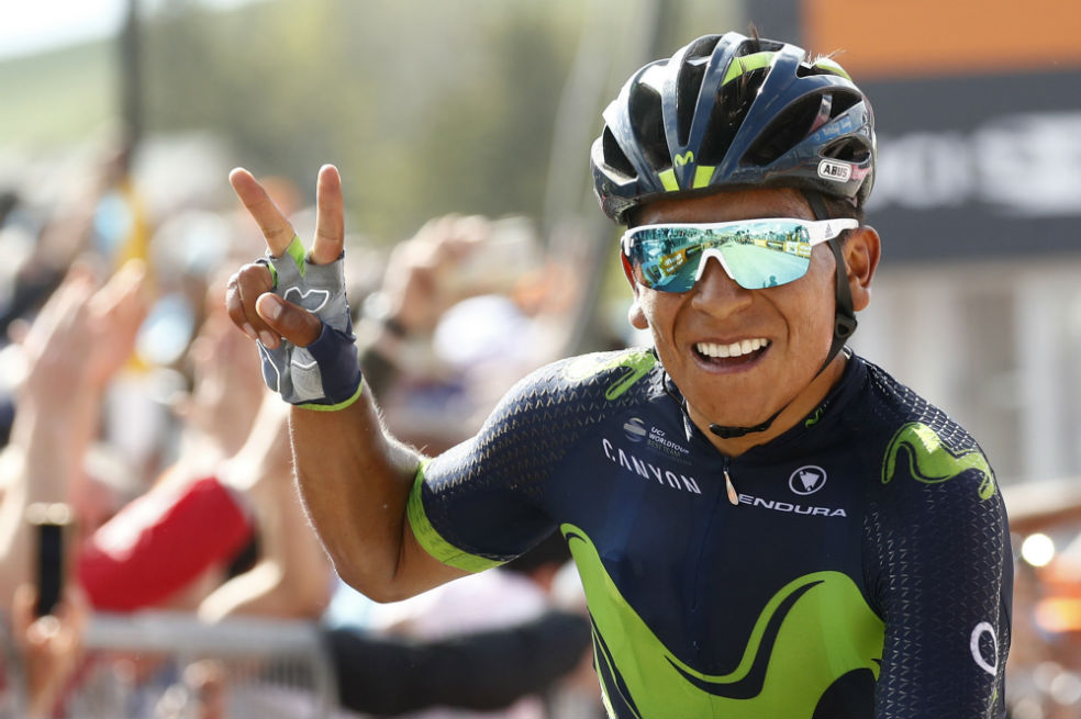 Nairo lidera al Movistar en la Milán Turín