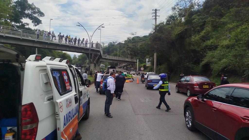 El fatal accidente en moto en el que murió una mujer de 23 años en Floridablanca