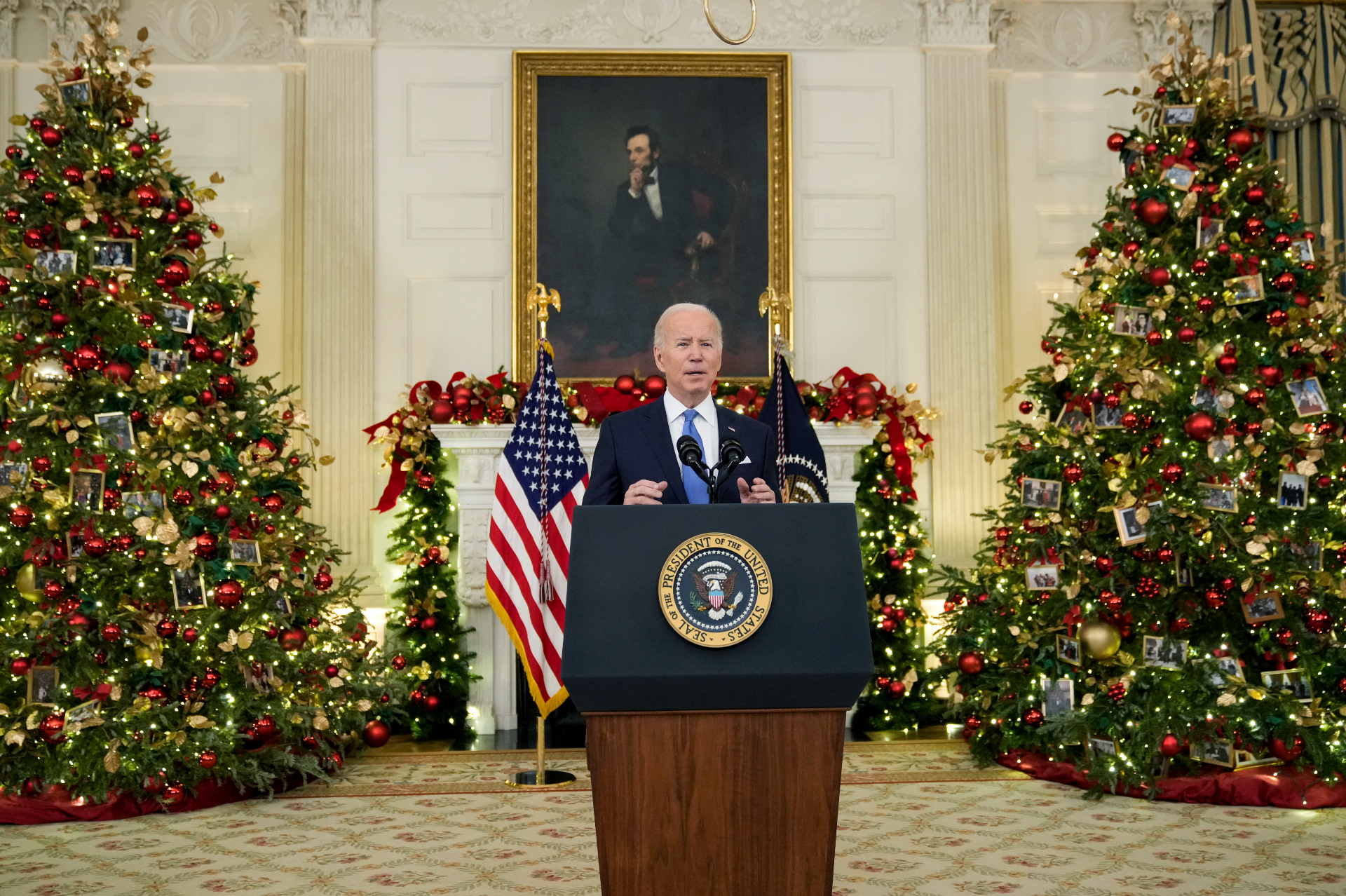 Foto: Joe Biden presentó a Commander, su nuevo perro y guardián de la Casa Blanca
