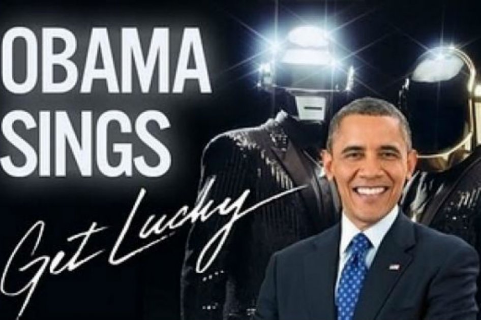 Obama canta el último éxito de Daft Punk
