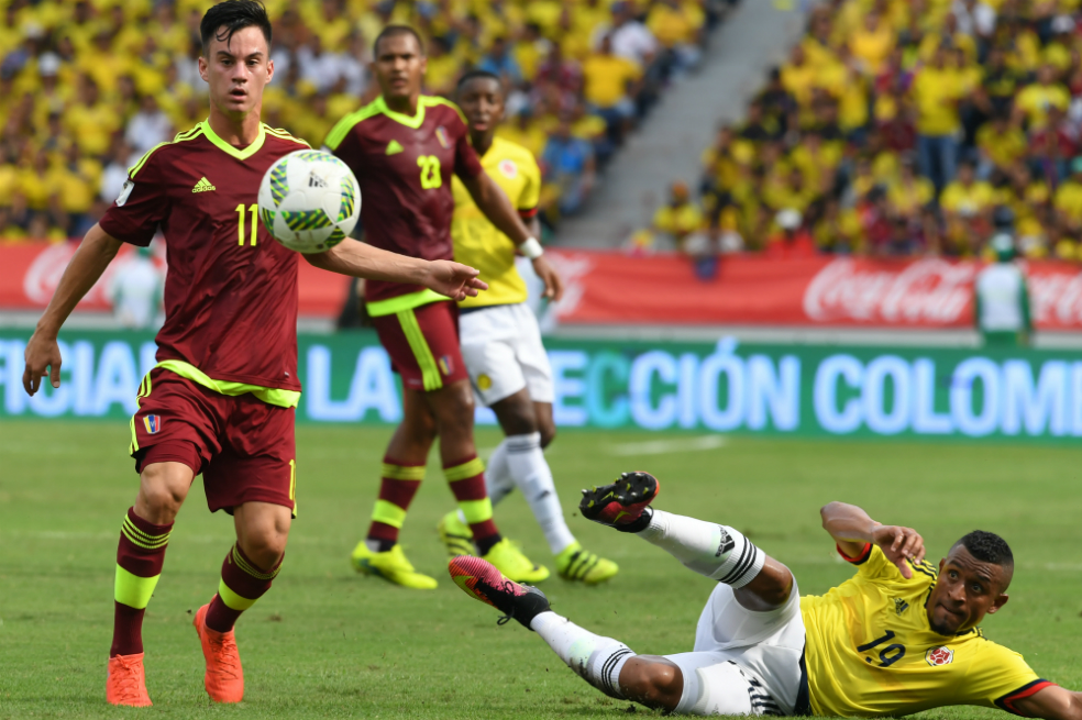 Colombia, a jugarse un clásico ante Venezuela para poner un pie en Rusia 2018
