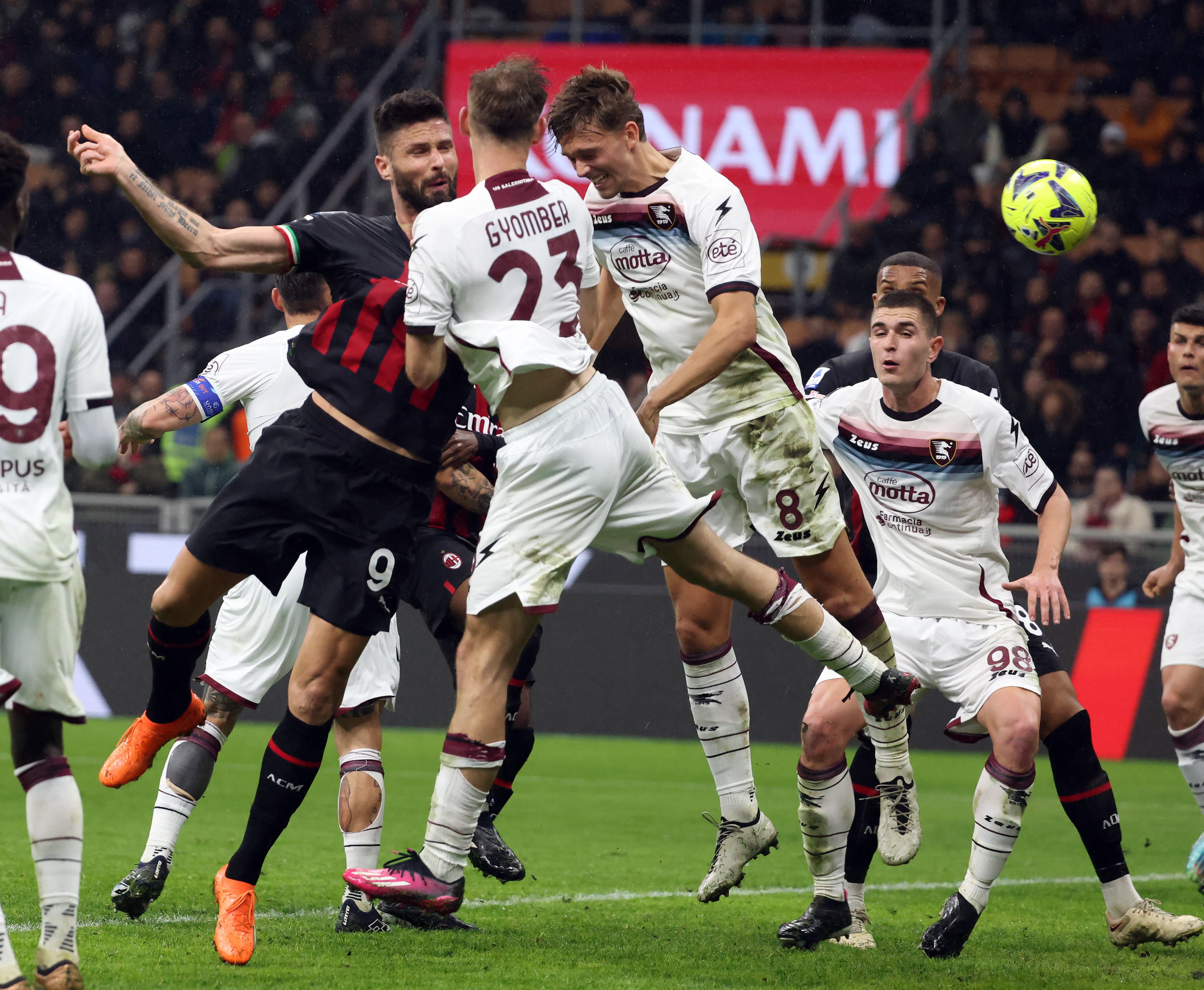 Milan empató con Salernitana y desaprovechó una oportunidad de meterse en el podio
