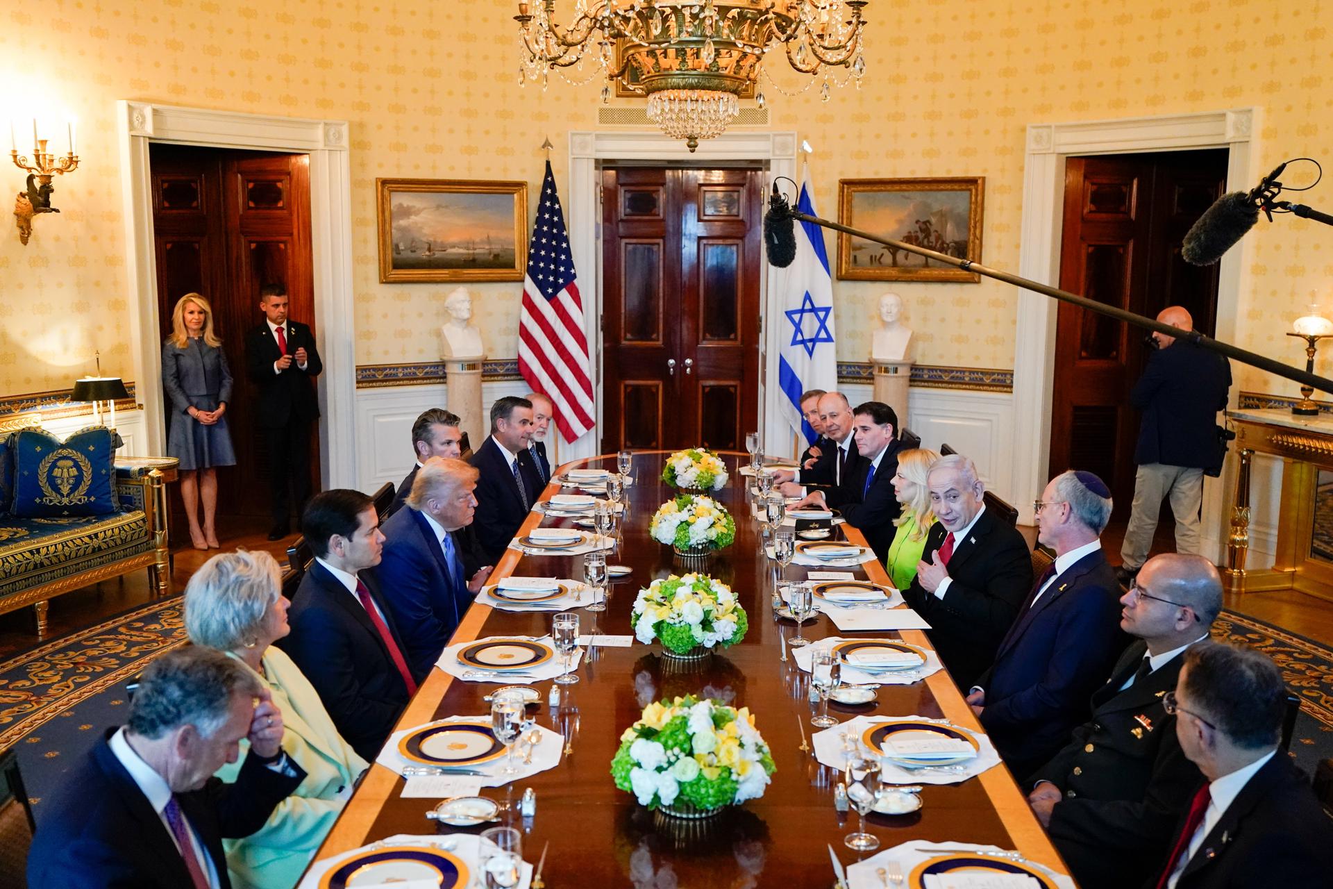 Desde Estados Unidos, Netanyahu dijo que nominó a Donald Trump al Nobel de Paz