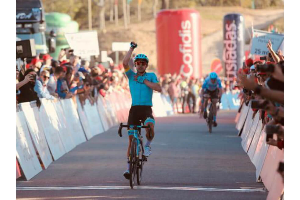 Miguel Ángel López ganó la cuarta etapa de la Vuelta al Algarve