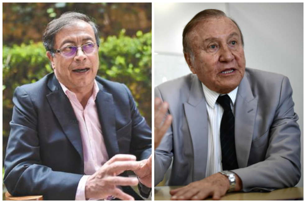 Gustavo Petro tendría en Rodolfo Hernández a su más férreo competidor en una posible segunda vuelta presidencial.