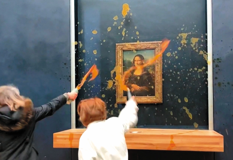 Del vidrio al aislamiento, la protección de la “Mona Lisa”