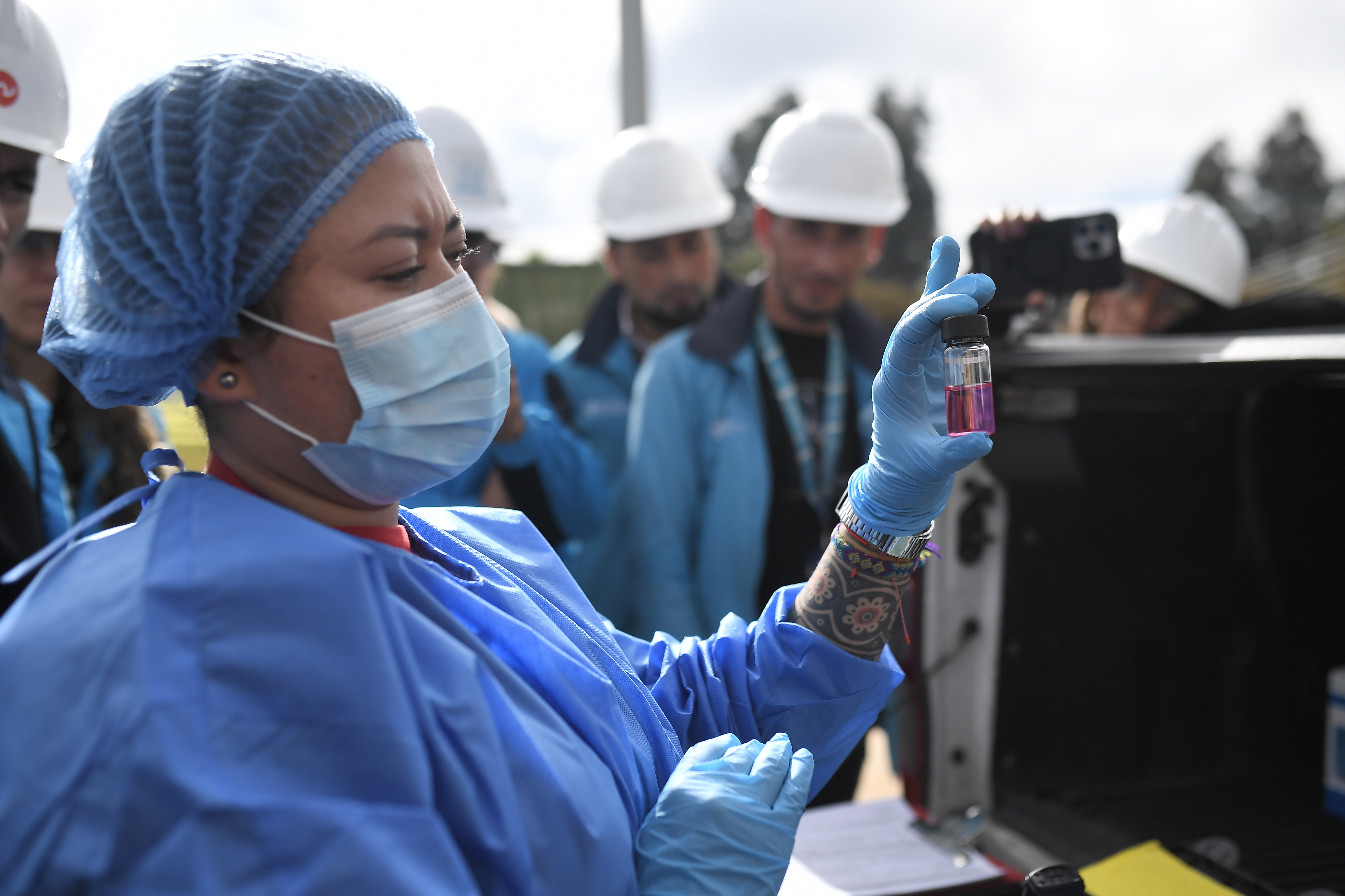 Tibitoc: así se maniobra la calidad y el color del agua proveniente del río Bogotá