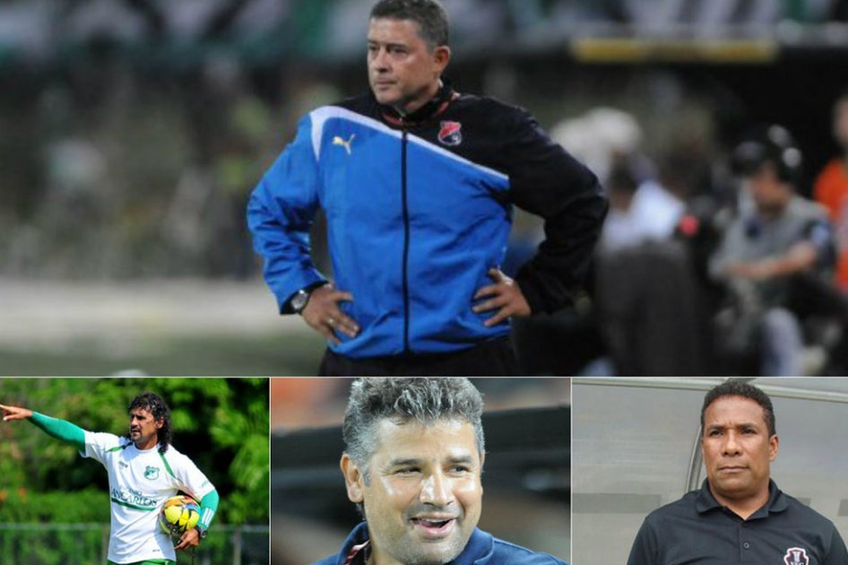 Los entrenadores descabezados en nueve fechas del fútbol colombiano